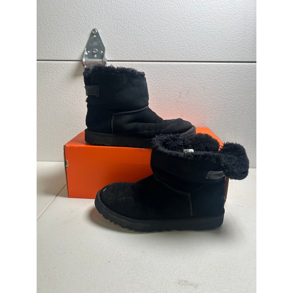 UGG Suede Ankle Boots Black Women's Size 7 #3123